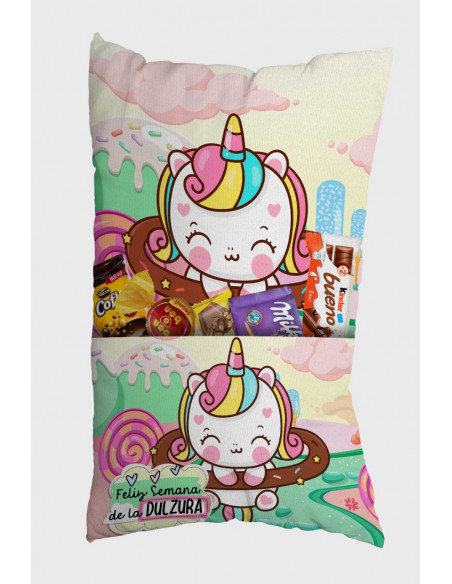 ALMOHADONES CON BOLSILLO SEMANA DE LA DULZURA