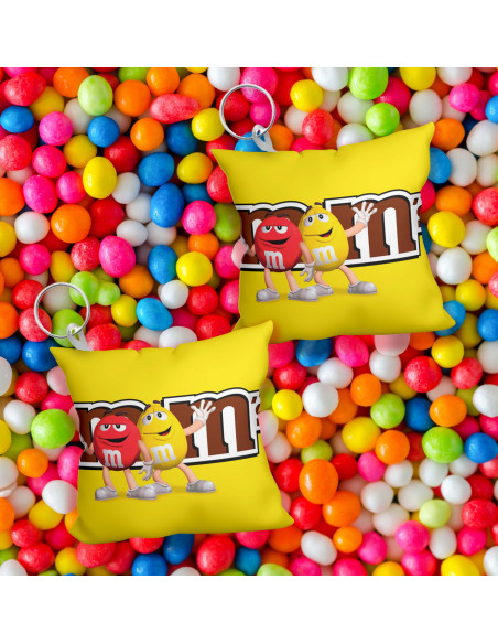 Llavero almohadita golosinas