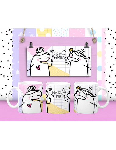 Tazas día del amigo flork
