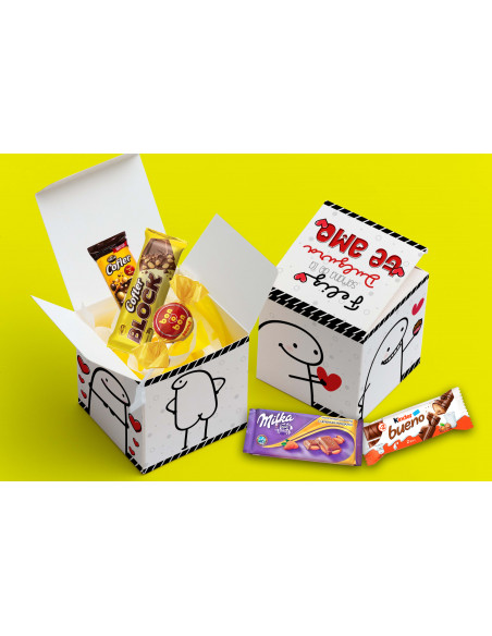 Caja Cubo Sublimación Semana de la dulzura