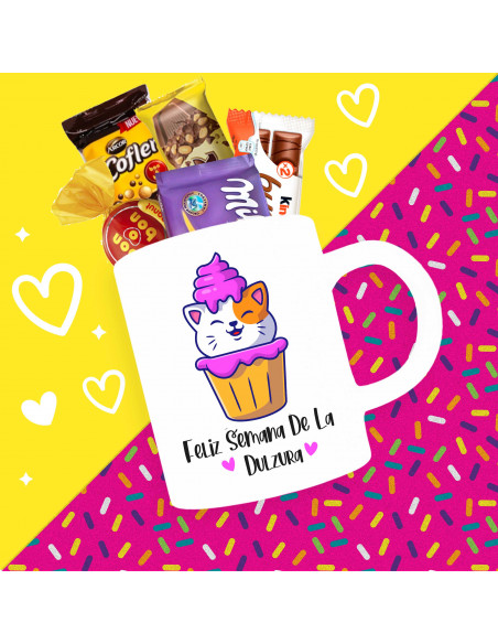 Taza + bolsita semana de la dulzura