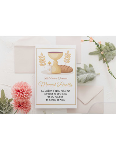 TARJETAS COMUNION 2022