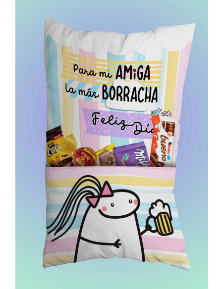Almohadones bolsillo Día del amigo flork