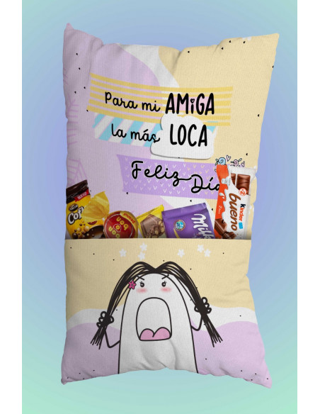 Almohadones bolsillo Día del amigo flork