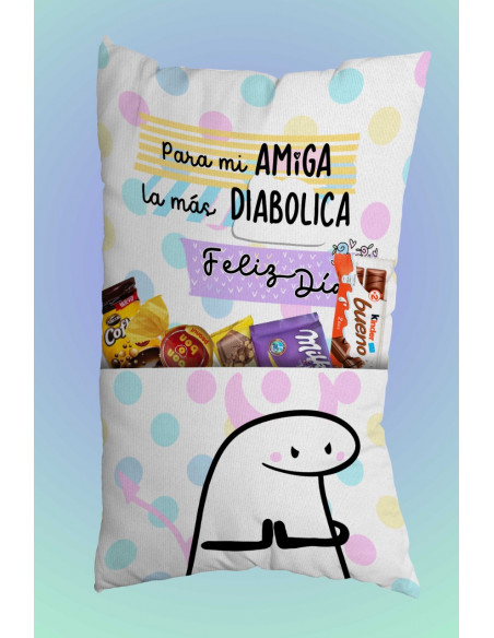 Almohadones bolsillo Día del amigo flork