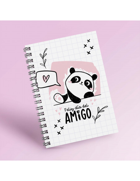 CUADERNO FRASES DIA DEL AMIGO