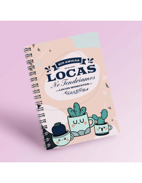 CUADERNO FRASES DIA DEL AMIGO