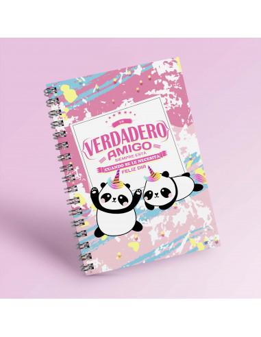 CUADERNO FRASES DIA DEL AMIGO