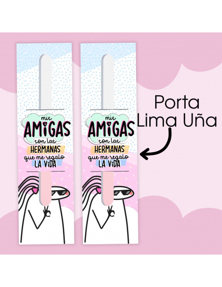 Porta Lima de uñas día del amigo