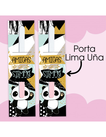 Porta Lima de uñas día del amigo