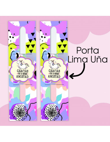 Porta Lima de uñas día del amigo