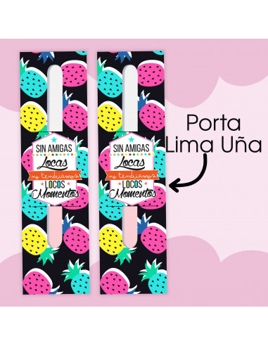 Porta Lima de uñas día del amigo