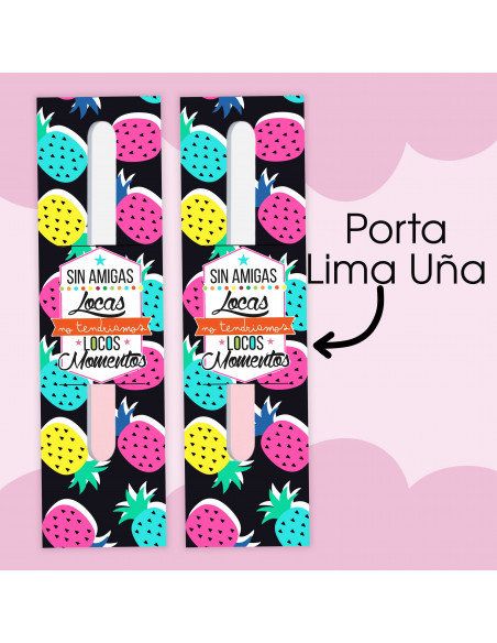 Porta Lima de uñas día del amigo