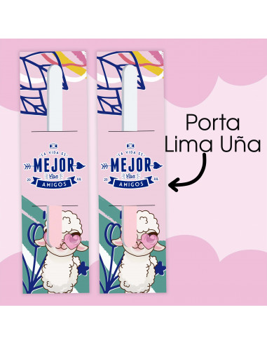 Porta Lima de uñas día del amigo