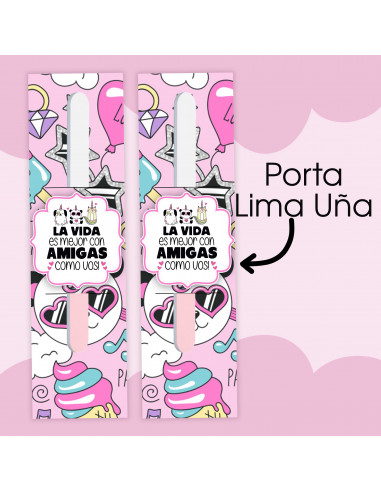 Porta Lima de uñas día del amigo