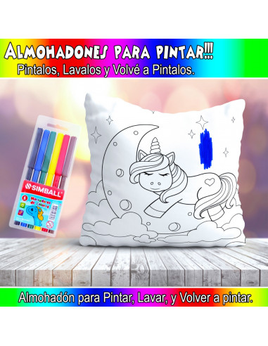 ALMOHADONES PARA COLOREAR