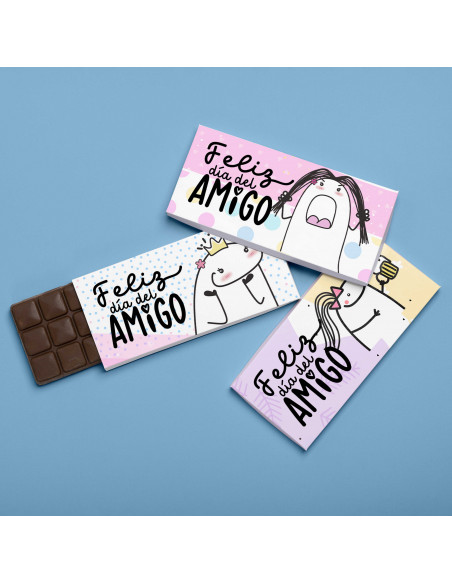KIT IMPRIMIBLE CHOCOLATINES DIA DEL AMIGO