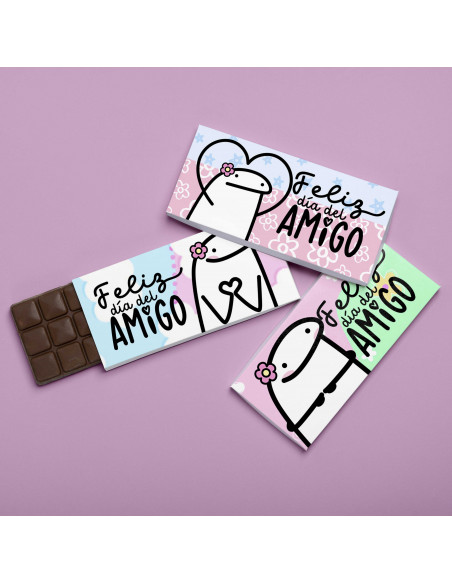 KIT IMPRIMIBLE CHOCOLATINES DIA DEL AMIGO