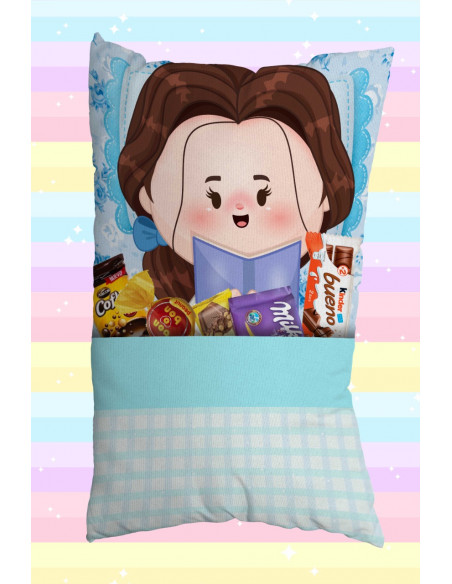 Almohadones bolsillo princesas