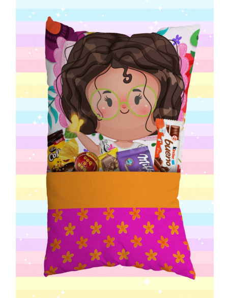 Almohadones bolsillo princesas