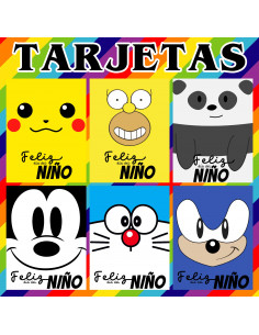 Tarjetas día del niño 2
