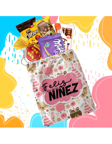 Bolsitas estampadas feliz día de la...