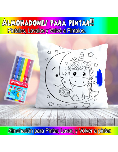 ALMOHADONES PARA COLOREAR