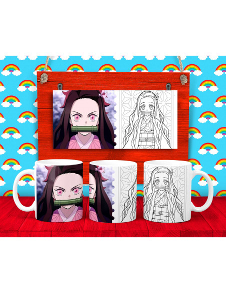 25 DISEÑOS DE TAZAS PARA COLOREAR