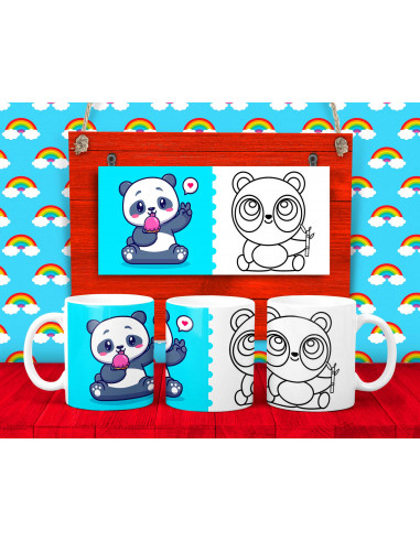 25 DISEÑOS DE TAZAS PARA COLOREAR