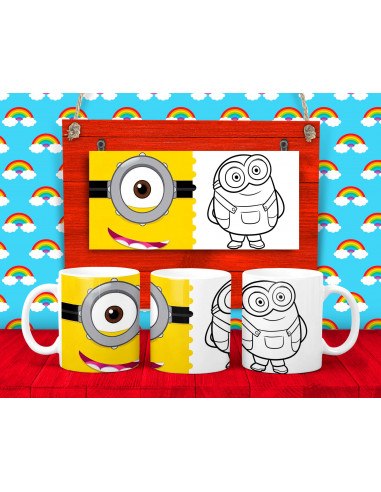 25 DISEÑOS DE TAZAS PARA COLOREAR