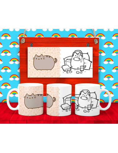 25 DISEÑOS DE TAZAS PARA COLOREAR