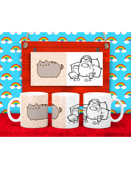 25 DISEÑOS DE TAZAS PARA COLOREAR