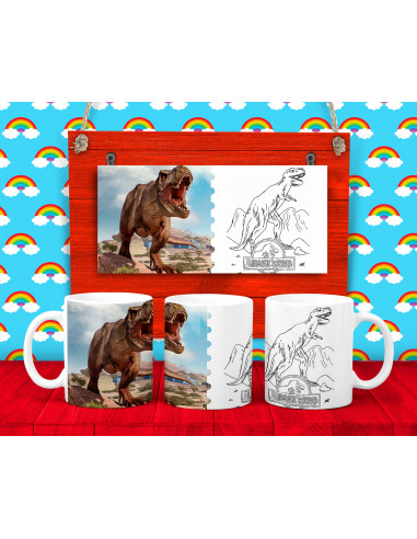 25 DISEÑOS DE TAZAS PARA COLOREAR