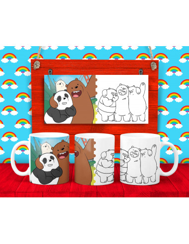 25 DISEÑOS DE TAZAS PARA COLOREAR