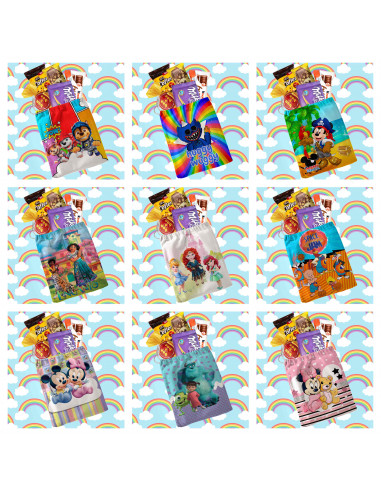 67 diseños para bolsitas infantiles