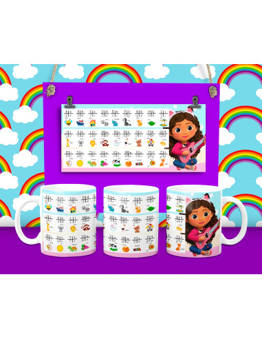Tazas abc pack 2