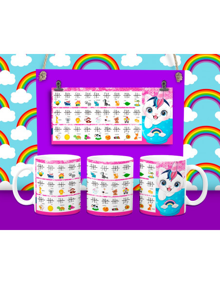 Tazas abc pack 2