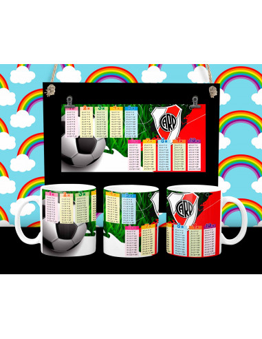 Taza infantiles tabla pack 2