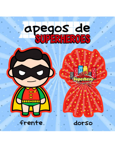 Apego superhéroes Apego superhéroes