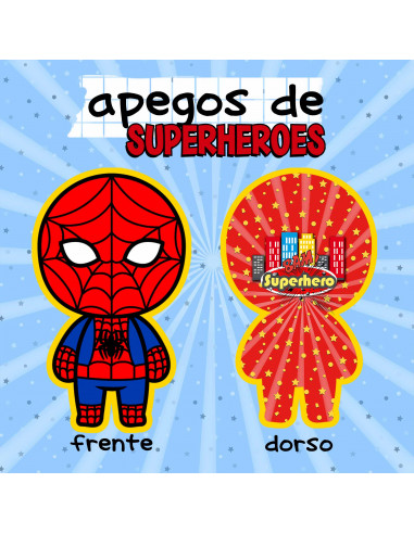 Apego superhéroes Apego superhéroes