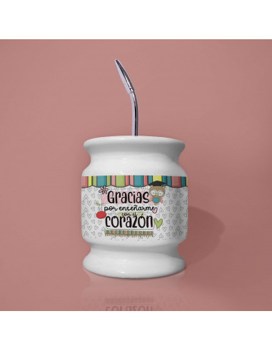 Mate Día del Maestro - pack 2