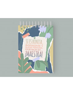 Anotadores día del maestro