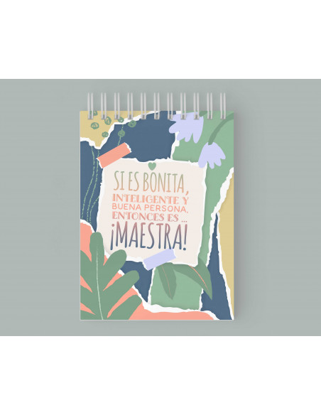 Anotadores día del maestro