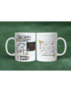 Tazas flork día del maestro