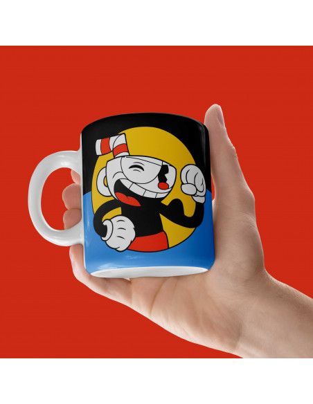 Cuphead - taza almohadón apego