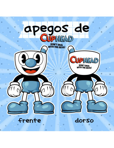 Cuphead - taza almohadón apego