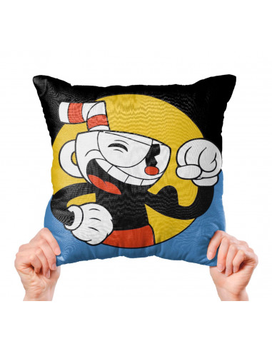 Cuphead - taza almohadón apego