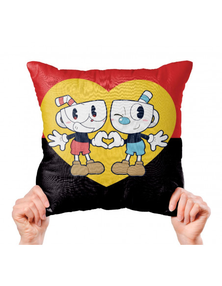 Cuphead - taza almohadón apego