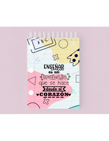 Anotadores día del maestro