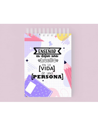 Anotadores día del maestro